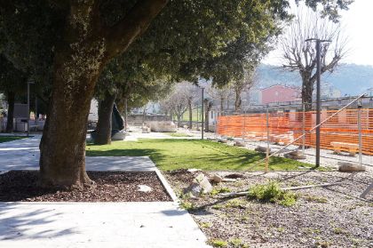 La riqualificazione dei giardini del Piazzone verso la conclusione