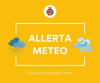 Allerta meteo 13 -14 febbraio 2025