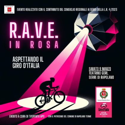 A Serre di Rapolano ‘R.A.V.E. in Rosa’ tra passione sportiva e musica
