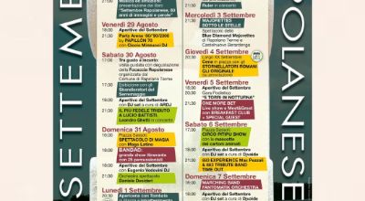 programma settembre 2025 programma settembre 2025