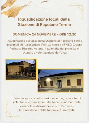 inaugurazione stazione ferroviaria